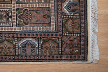 Load image into Gallery viewer, Indo Kashan Wool Garden Panel Rug