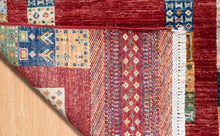 Load image into Gallery viewer, Ruby Red Afghan Ziegler Wool Rug