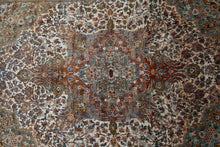 Load image into Gallery viewer, Vintage Mattan Kashmiri Silk Rug