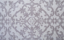 Load image into Gallery viewer, Wool & Bamboo Silk Damask Rug – Luxury Modern Carpet