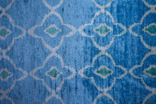 Load image into Gallery viewer, Azure Lattice Rug