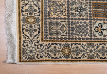 Load image into Gallery viewer, Kashmiri Wool Rug with Garden Motifs