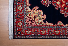 Load image into Gallery viewer, Midnight Medallion Wool Kashmiri Rug