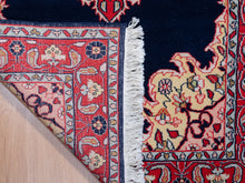 Load image into Gallery viewer, Midnight Medallion Wool Kashmiri Rug