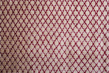 Load image into Gallery viewer, Ruby Lattice Trellis Wool Rug