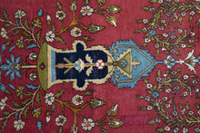 Load image into Gallery viewer, Antique Kashmiri Floral Vase Rug