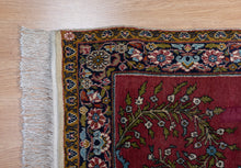 Load image into Gallery viewer, Antique Kashmiri Floral Vase Rug
