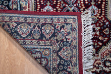 Load image into Gallery viewer, Ruby Medallion Handwoven Indian Rug