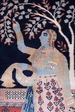 Load image into Gallery viewer, Regal Rajasthani Lady Wool Rug