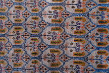 Load image into Gallery viewer, Pastel Lattice Kashmiri Wool Rug
