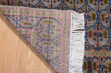 Load image into Gallery viewer, Pastel Lattice Kashmiri Wool Rug