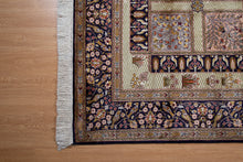 Load image into Gallery viewer, Kashmiri Silk Garden Panel Rug