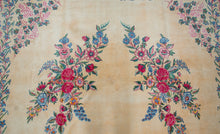 Load image into Gallery viewer, Antique Floral Kerman Wool Rug