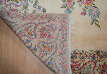 Load image into Gallery viewer, Antique Floral Kerman Wool Rug