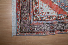 Load image into Gallery viewer, Antique Geometric Samarkand Wool Rug