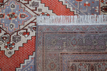 Load image into Gallery viewer, Antique Geometric Samarkand Wool Rug