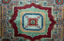 Load image into Gallery viewer, Regal Medallion Zeigler Afghan Rug