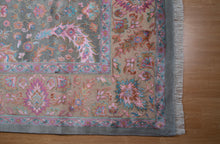 Load image into Gallery viewer, Pastel Blossom Wool & Silk Rug