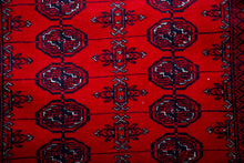 Load image into Gallery viewer, Classic Red Old Turkman Runner