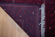 Load image into Gallery viewer, Crimson Gul Afghan Wool Runner Rug
