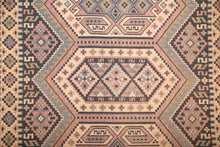 Load image into Gallery viewer, Antique Caucasian Dragon Soumak Kilim