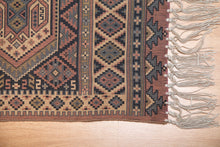 Load image into Gallery viewer, Antique Caucasian Dragon Soumak Kilim