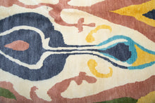 Load image into Gallery viewer, Ikat Revival Handwoven Wool Rug
