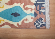 Load image into Gallery viewer, Ikat Revival Handwoven Wool Rug