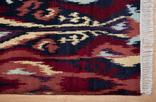Load image into Gallery viewer, Fireburst Ikat Wool Rug