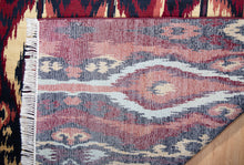 Load image into Gallery viewer, Fireburst Ikat Wool Rug