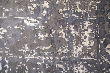 Load image into Gallery viewer, Charcoal Mist Silk and Wool Rug