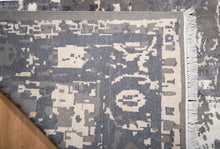 Load image into Gallery viewer, Charcoal Mist Silk and Wool Rug