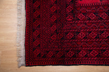 Load image into Gallery viewer, Vintage Turkman Red Wool Rug