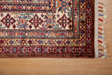 Load image into Gallery viewer, Rust Tribal Medallion Afghan Ziegler Rug