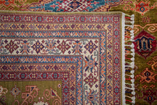 Load image into Gallery viewer, Olive Medallion Heritage Afghan Ziegler Rug