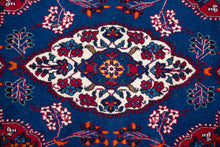 Load image into Gallery viewer, Sapphire Blossom Afghan Wool Rug
