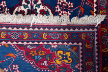 Load image into Gallery viewer, Sapphire Blossom Afghan Wool Rug
