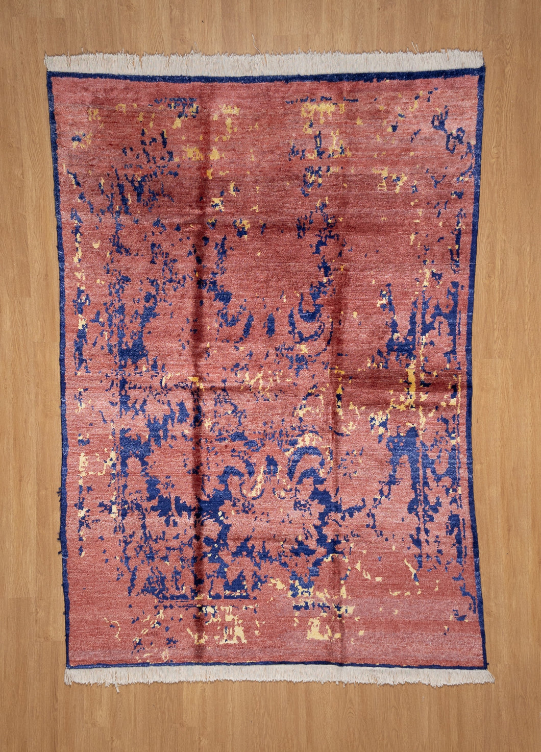 Sunset Echo Bamboo Silk Rug