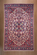 Load image into Gallery viewer, Floral Medallion Pink Indian Rug
