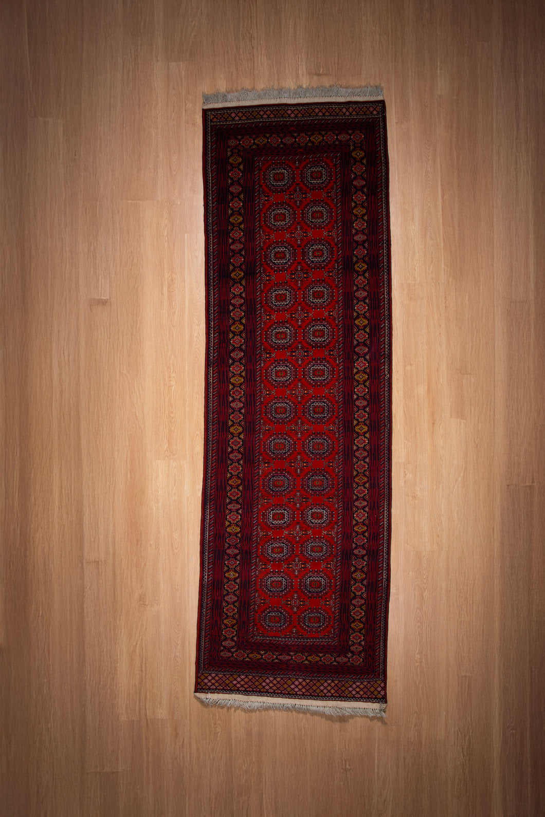 Old Turkman Octagon Motif Runner