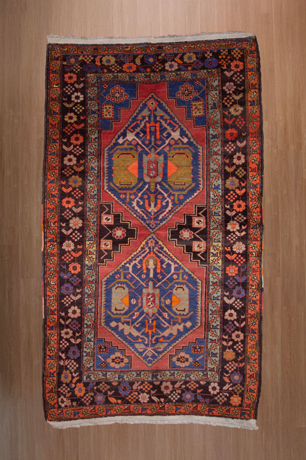 Circa 1900 Antique Caucasian Rug