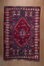 Load image into Gallery viewer, Antique Tribal Persian Qashqai Rug
