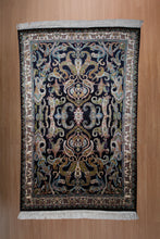 Load image into Gallery viewer, Dark Elegance Silk Rug
