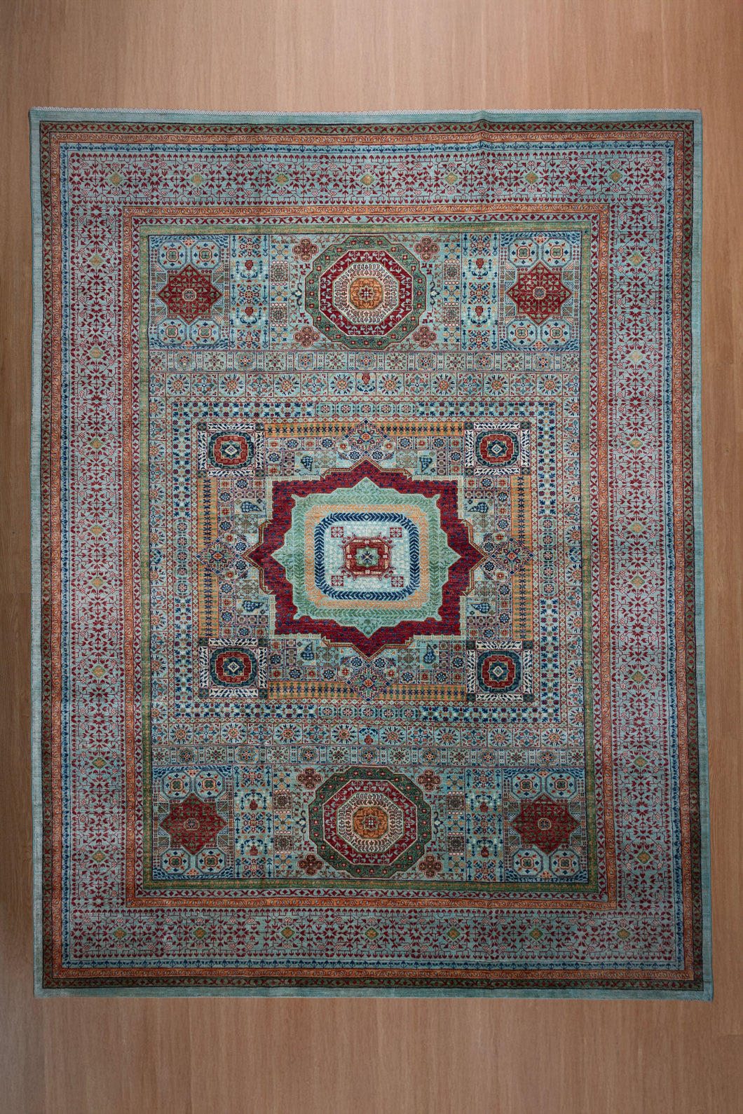 Regal Medallion Zeigler Afghan Rug