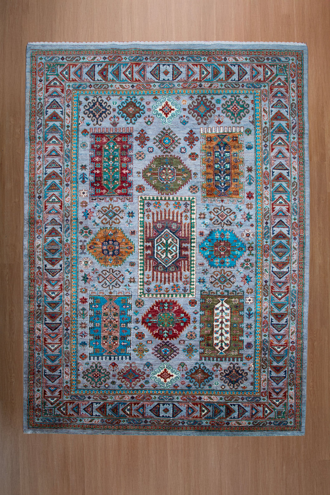 Sky Blue Zeigler Afghan Masterpiece