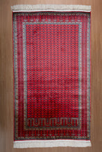 Load image into Gallery viewer, Ruby Nomad Kashmiri Silk Rug
