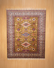 Load image into Gallery viewer, Olive Medallion Heritage Afghan Ziegler Rug
