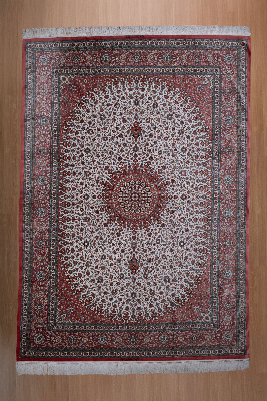 Mir Mehdi Signed Qom Silk Masterpiece