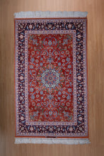 Load image into Gallery viewer, Darjasti Isfahan Silk-Accented Masterpiece Rug
