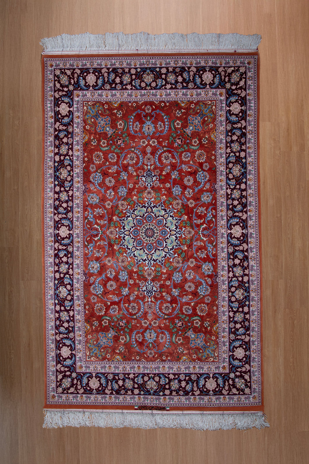 Darjasti Isfahan Silk-Accented Masterpiece Rug